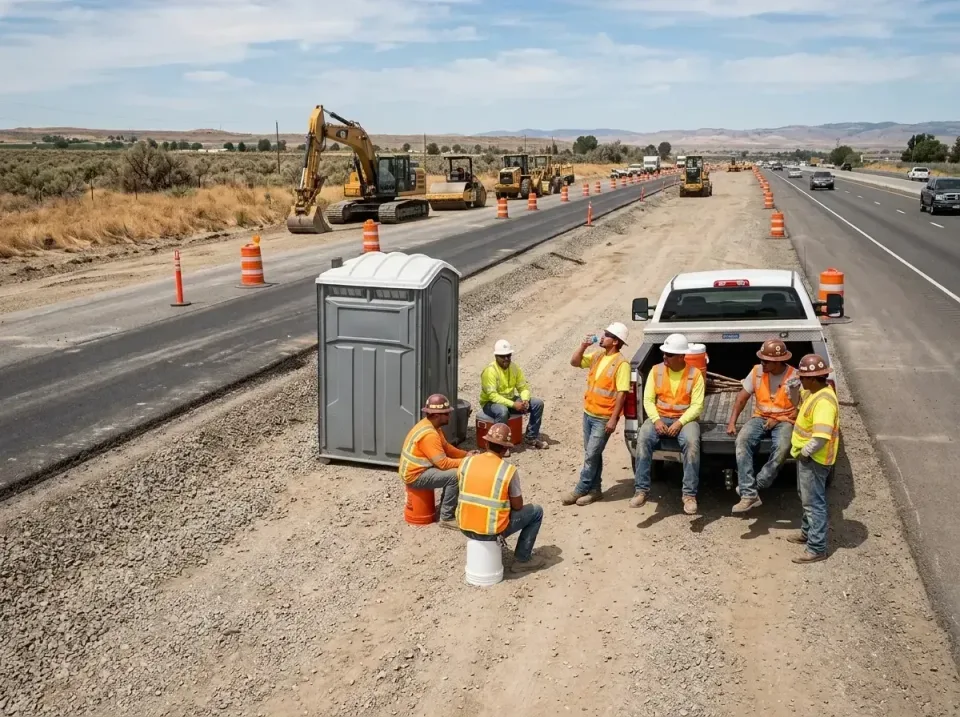 highway-road-construction-crew-007 — frequently asked questions, Porta Potty and Restroom Rentals in Koloa, HI